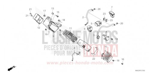 BATTERIE CRF450RR de 2024